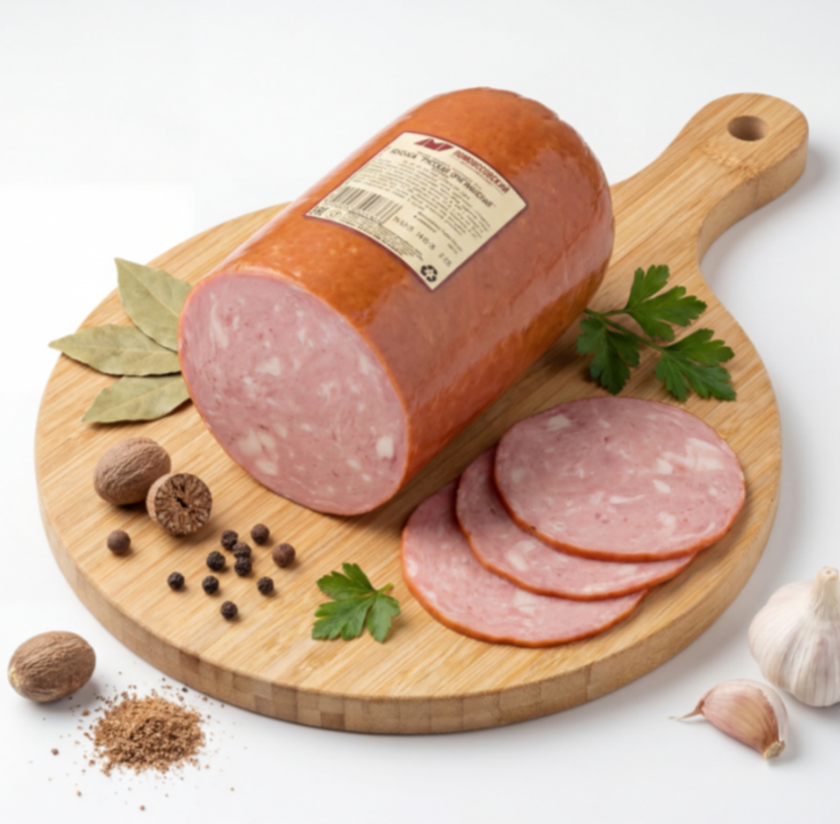 Колбаса Русская оригинальная (*800гр), Ломоносовский МК