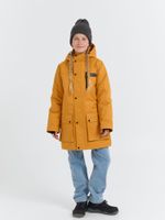 Парка демисезонная "Горчица" 7+
