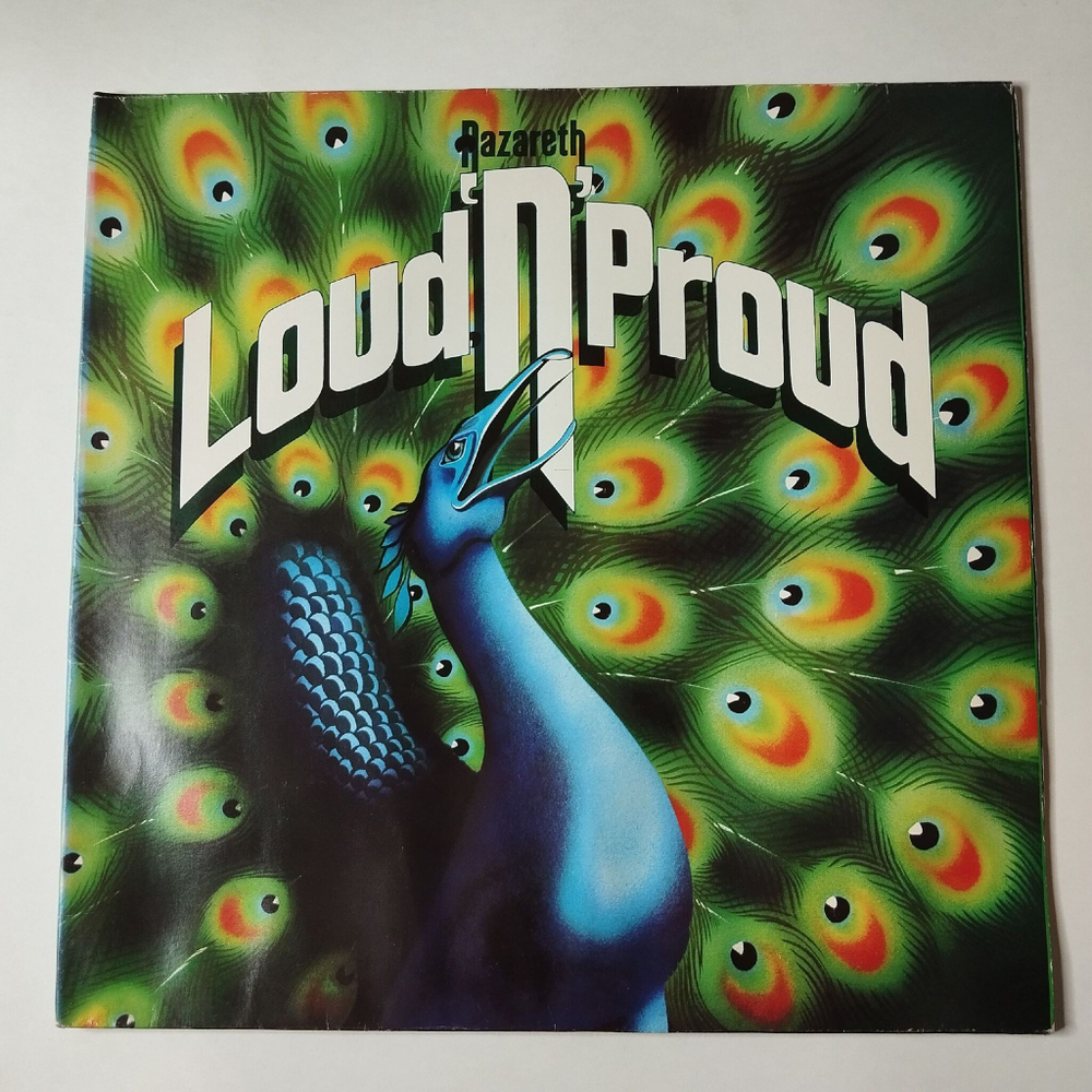 Винтажная виниловая пластинка LP Nazareth Loud N Proud (Germany 1974)