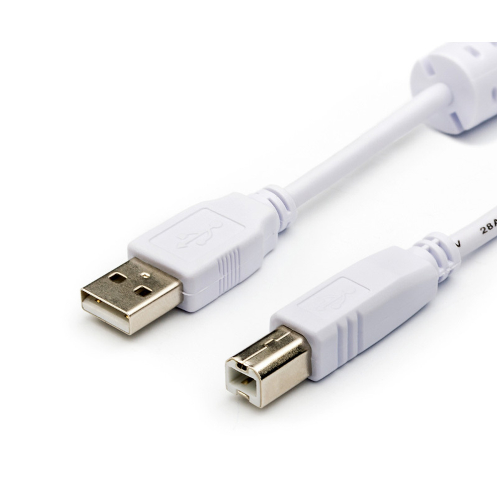 Кабель Atcom USB 2.0 1.8 м, белый