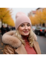 шапка ангора зимняя пушистая вязаная модная