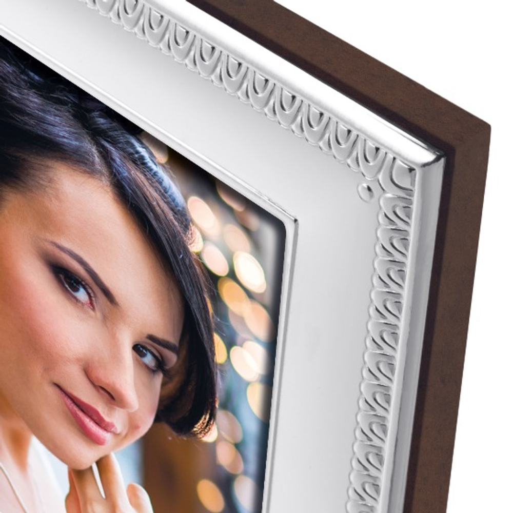 ZEP N8346 10x15 Alessandria SILVER PLATED металл с посеребрением ф/рамка