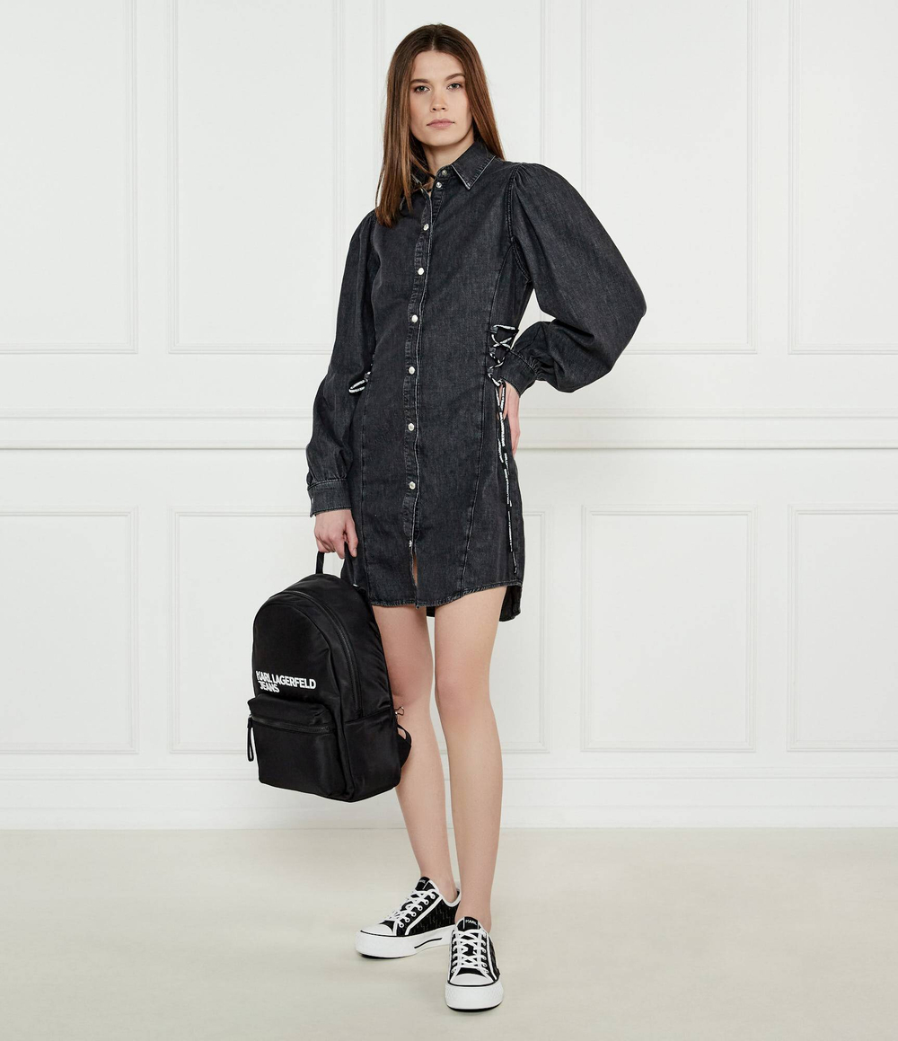 Джинсовое платье Karl Lagerfeld Jeans - черный(A1W13004)