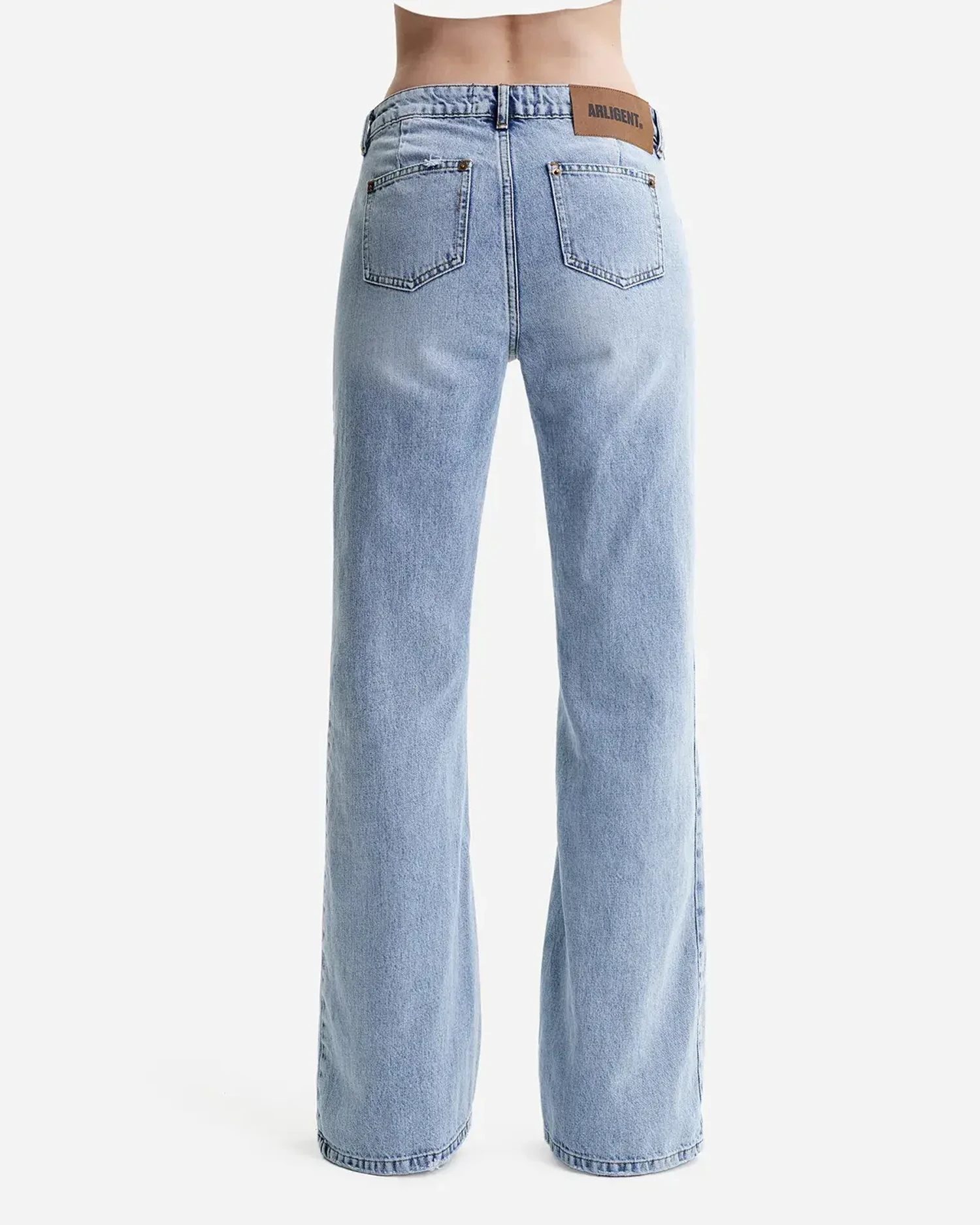 Джинсы клеш