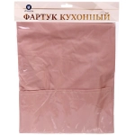 Фартук «COZY», 65*71 см, цвет пудровый