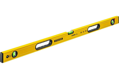Уровень STAYER Leader 1000 мм строительный фрезерованный 3466-100_z01