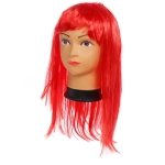 Парик карнавальный «Роскошь» 50 см (120 гр), Красный