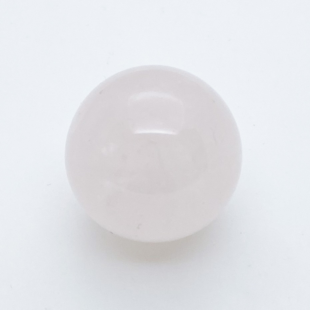 Розовый кварц, шар, диаметр около 24 мм, цена за 1 шт