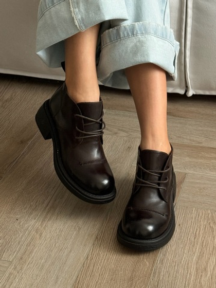 Полуботинки из натуральной кожи