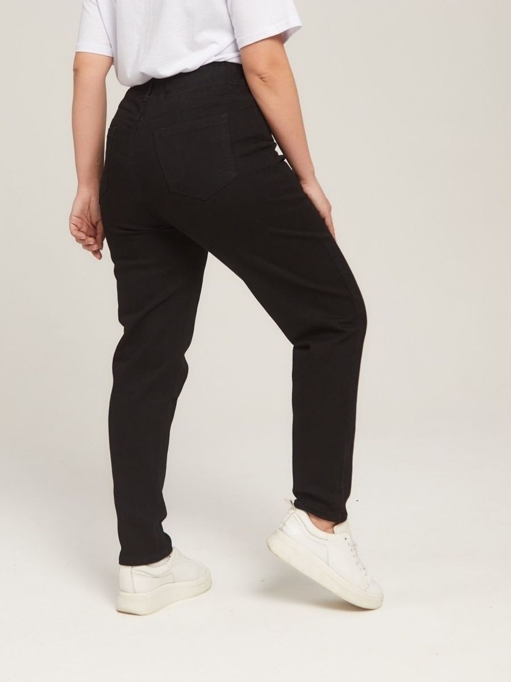 Джинсы на резинке больших размеров