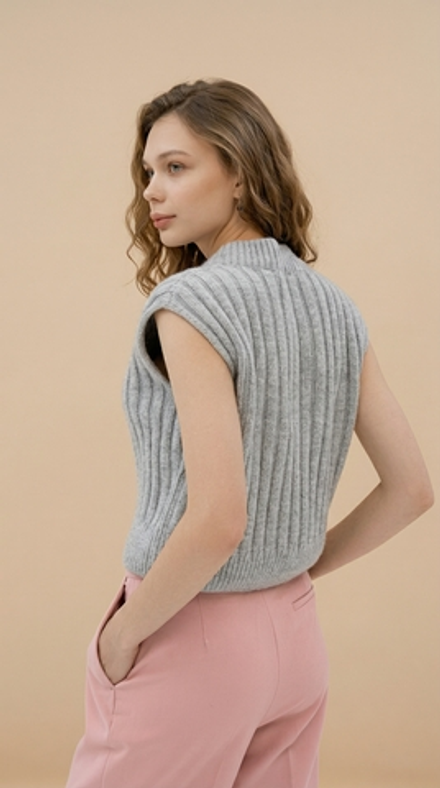 Жилет НК816-03 серый