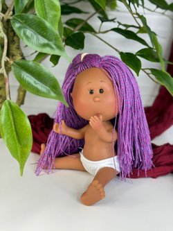 Кукла Nines виниловая 23см Little Mia Latina без одежды (3199WL8A1)