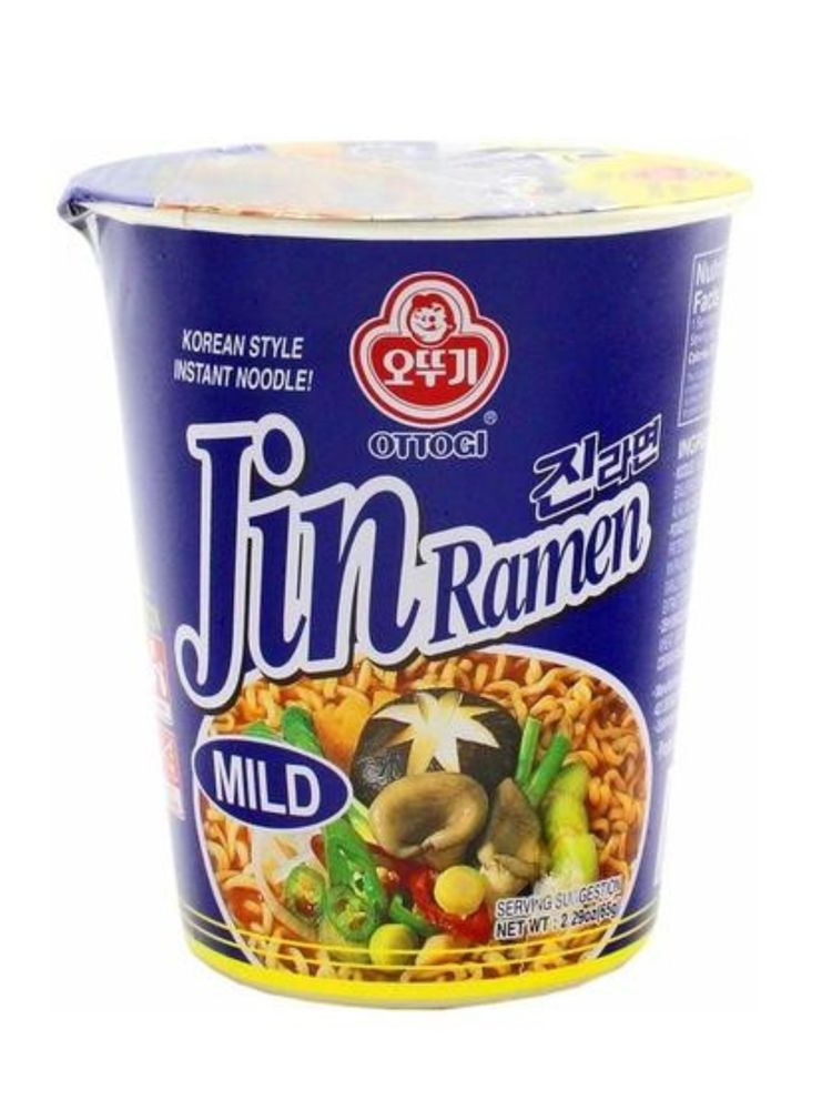 Лапша Ottogi Jin Ramen Mild 65 г