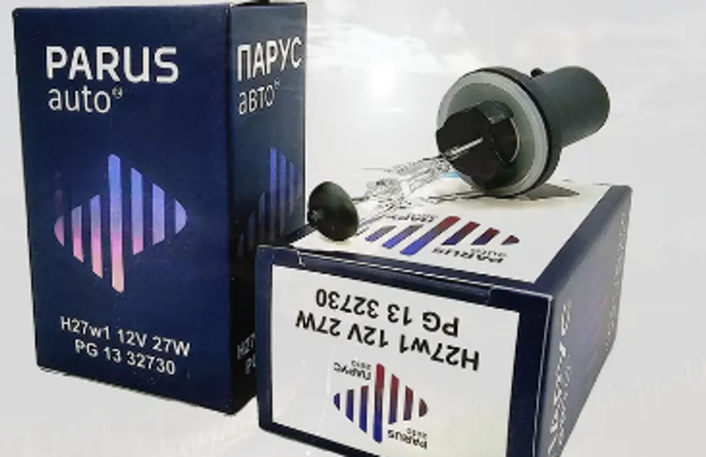Автолампа H27W1 12V  ParusAuto цоколь прямой (PG13) шт (32730W/1)