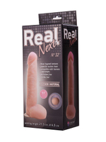 LOVETOY REAL NEXT №32 – большой реалистичный фаллоимитатор из неоскин на присоске, телесный, 24,5 см
