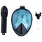 Полнолицевая маска Marlin Sea черный/голубой