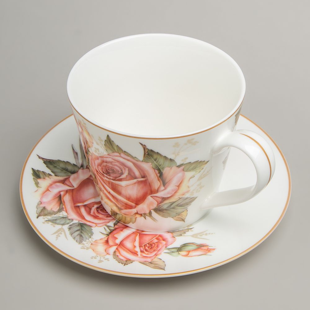 ЧАЙНЫЙ НАБОР LEFARD "КОРЕЙСКАЯ РОЗА" НА 2 ПЕР. 4 ПР. 300 МЛ (КОР=24НАБ.)