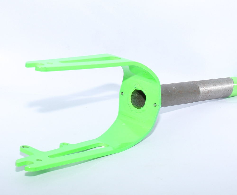 Вилка передняя зеленая Kugoo ES3 Jilong