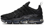 Кроссовки Nike Vapormax Plus "Triple Black" (Женская размерная сетка)
