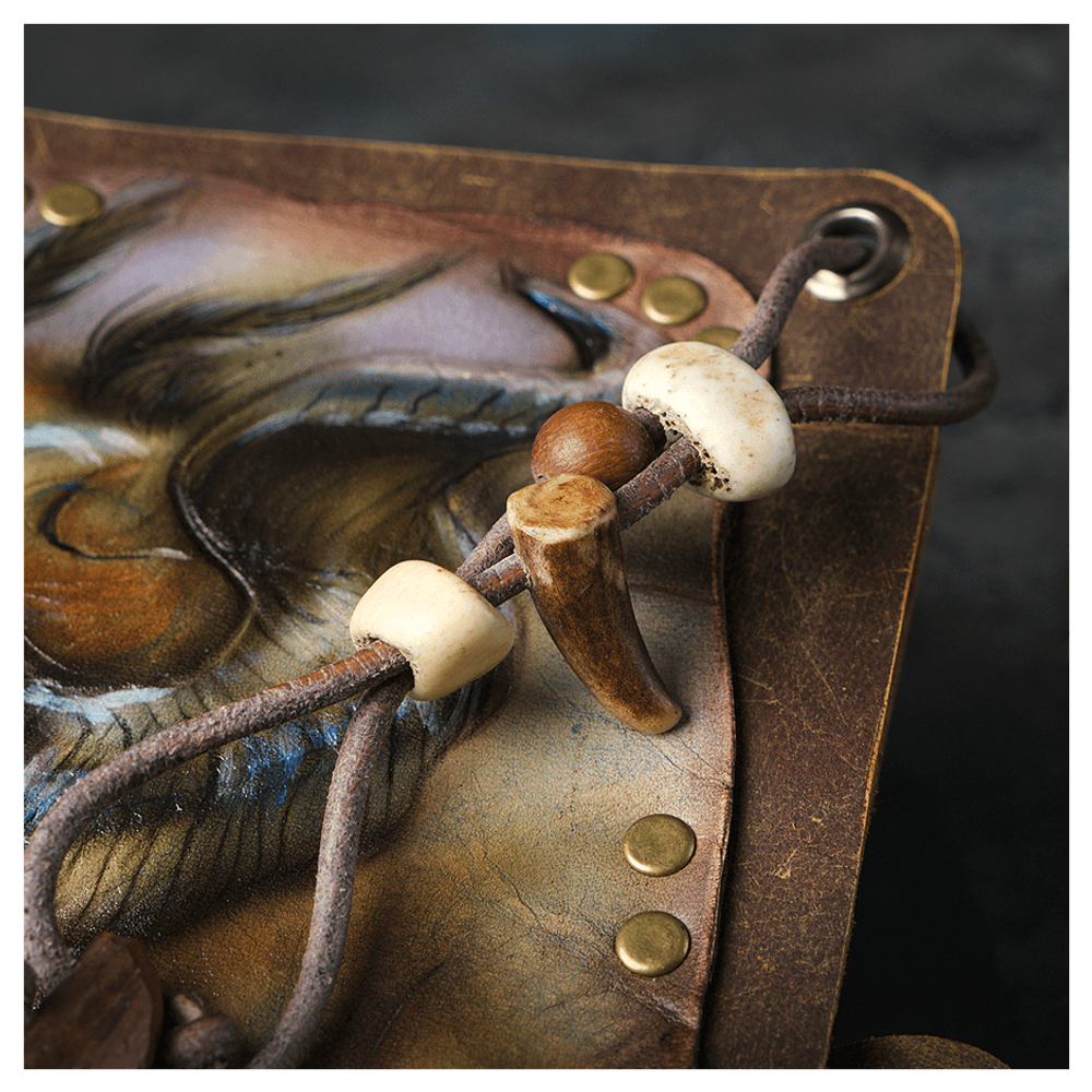 Кожаный ежедневник «Шаманка»