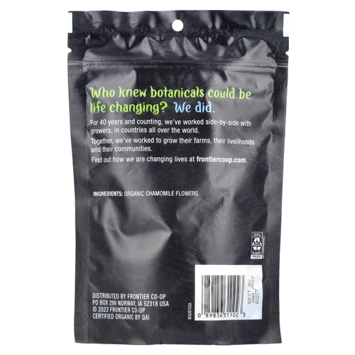 Frontier Co-op, органические цветки немецкой ромашки, 47 г (1,66 унции)