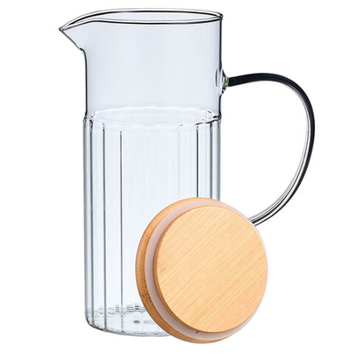 Кувшин 1,13л "Vertical" с бамбуковой крышкой