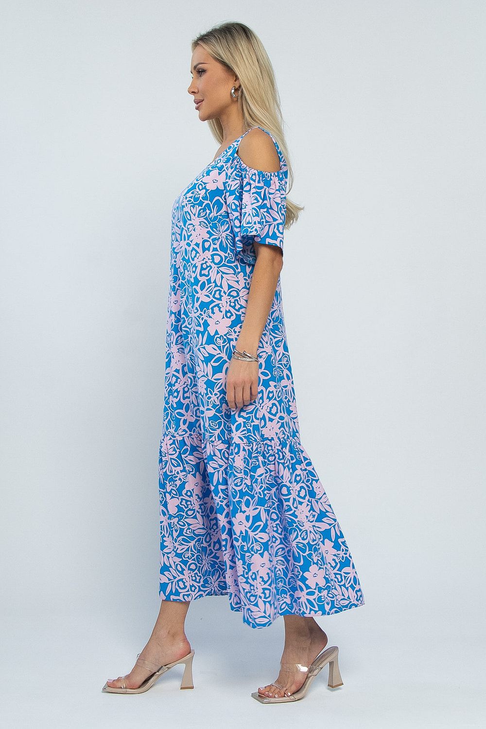 Платье Марианна (сине-розовое) П15348-5М LT Collection