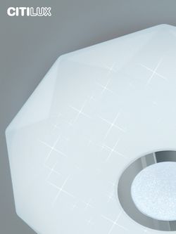 Citilux Диамант Смарт CL713A100G Умная люстра Хром