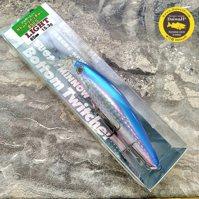Воблер BASSDAY Sugar Minnow Bottom Twitcher 85ES Light LH-50