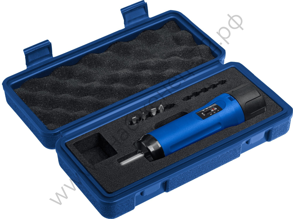 Динамометрическая отвертка ЗУБР Профессионал регулируемая 1-6 Нм