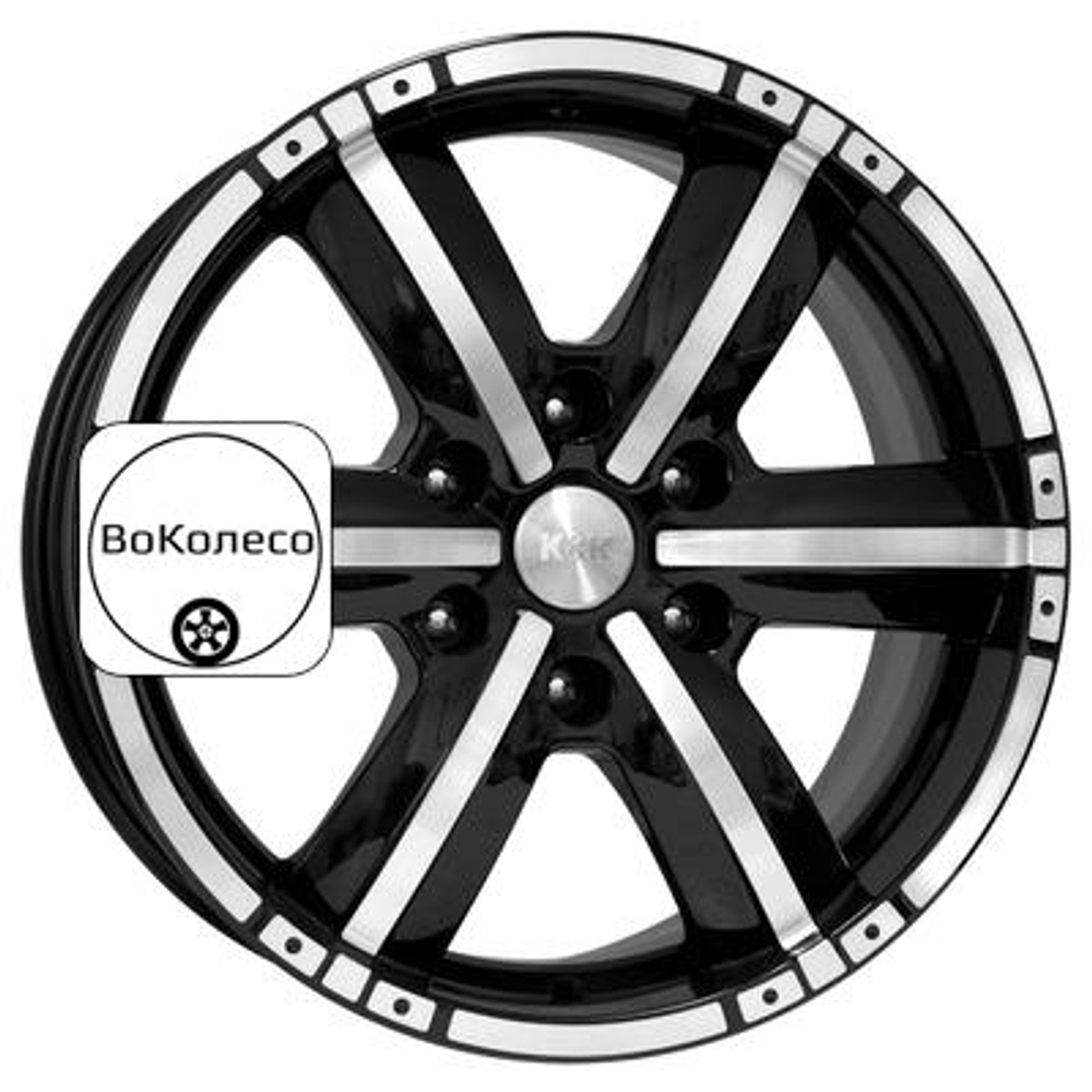 8x18/6x139,7 ET42 D75,1 Окинава (КС469) Алмаз черный K&K