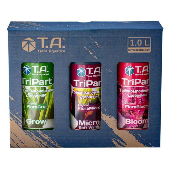 Terra Aquatica TriPart Set SW 1 л (набор удобрений TriPart для мягкой воды)