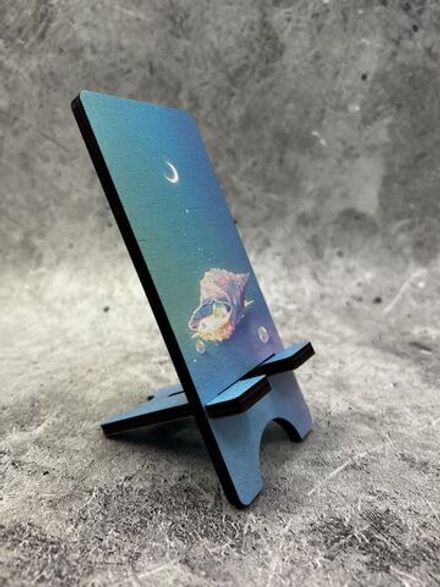 Подставка для телефона деревянная