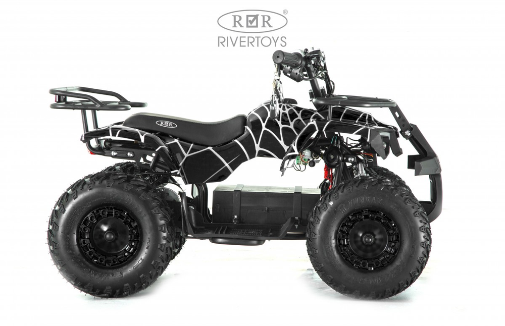 Детский электроквадроцикл TIKI LUX черный Spider