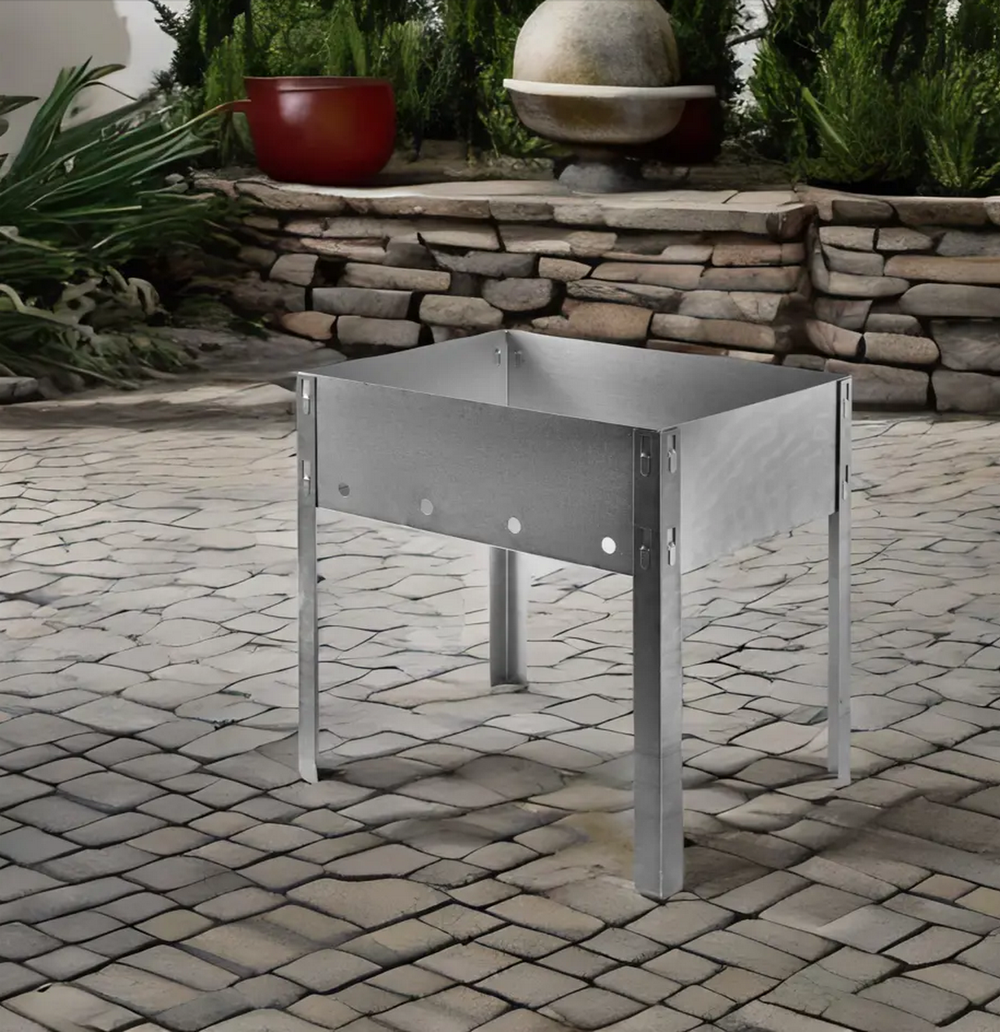 Мангал сборно-разборный 35х25х35см. Кедр плюс МСБ-350