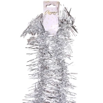 Мишура «Огонёк» 2 м 9 см, Серебро