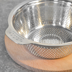 Дуршлаг 24см нерж с ручками MB 40730