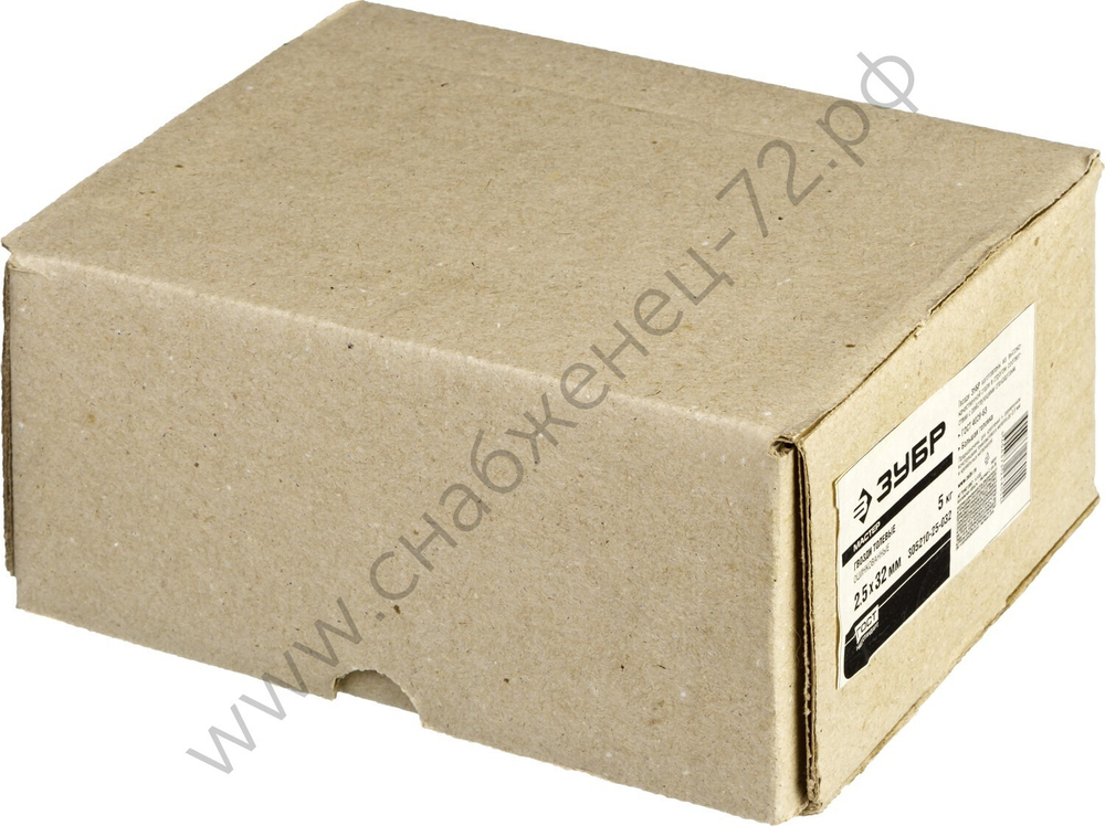 ЗУБР ГОСТ 4029-63 32 х 2.5 мм, толевые гвозди оцинкованные, 5 кг (305210-25-032)