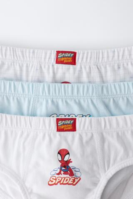 ZARA НАБОР ИЗ ТРЕХ ТРУСОВ SPIDEY © MARVEL, РАЗНОЦВЕТНЫЙ