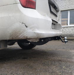 Фаркоп под квадрат для Oting Palasso, 2024-, Бизон.FA 0135-E