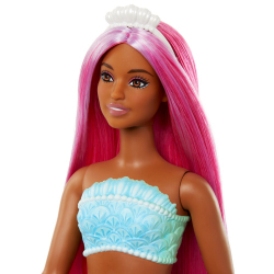 Barbie - Кукла-русалка с красным хвостом HRR04 / артикул   HRR02 HRR04  / GTIN 194735183708