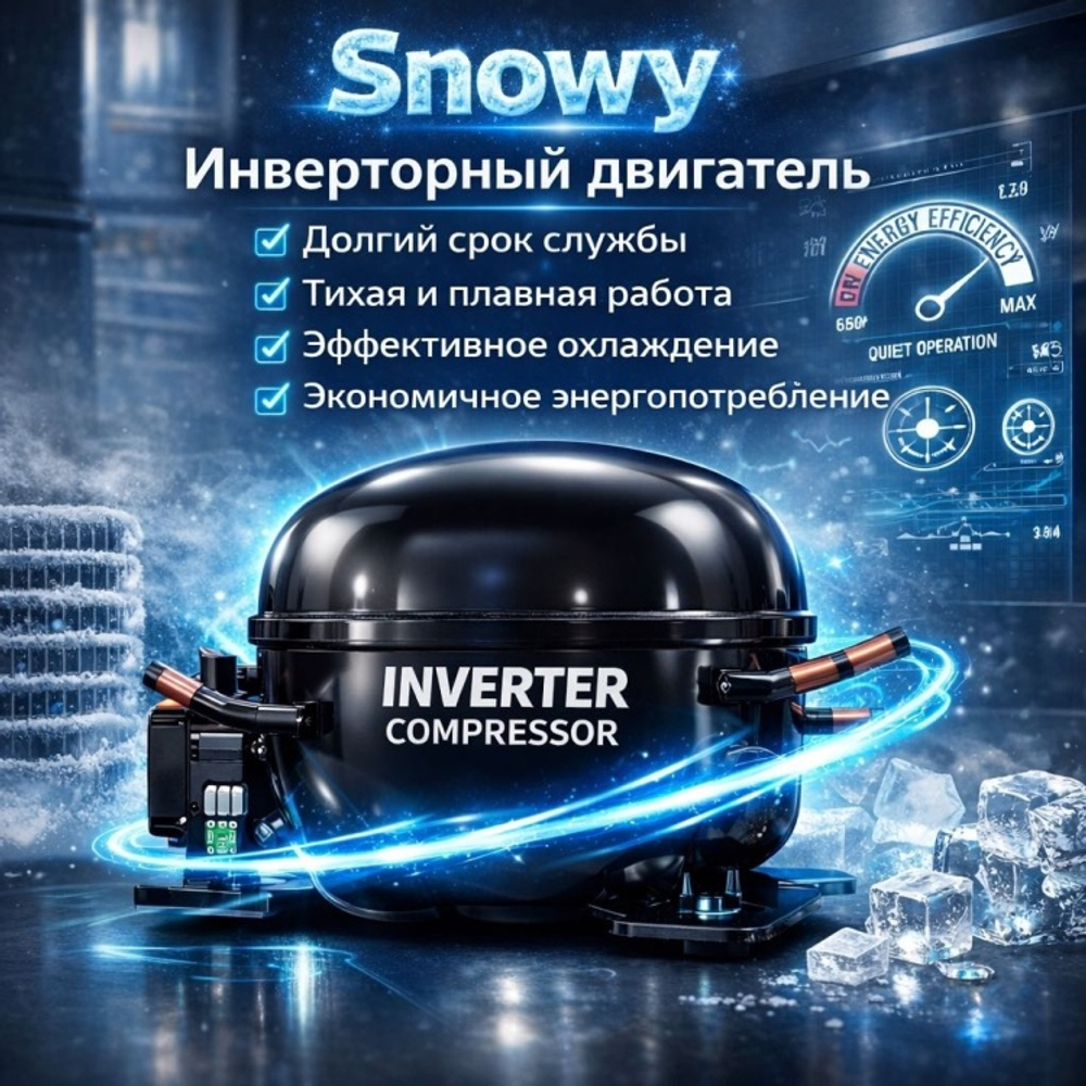 ХОЛОДИЛЬНИК SNOWY BCD-575 WG белый