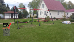 Монтаж уличных качелей Sv Sport Maxi х 2