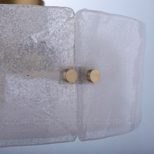 Потолочный светильник Cloyd MART FM4 / Ø45 см - латунь (арт.11118)