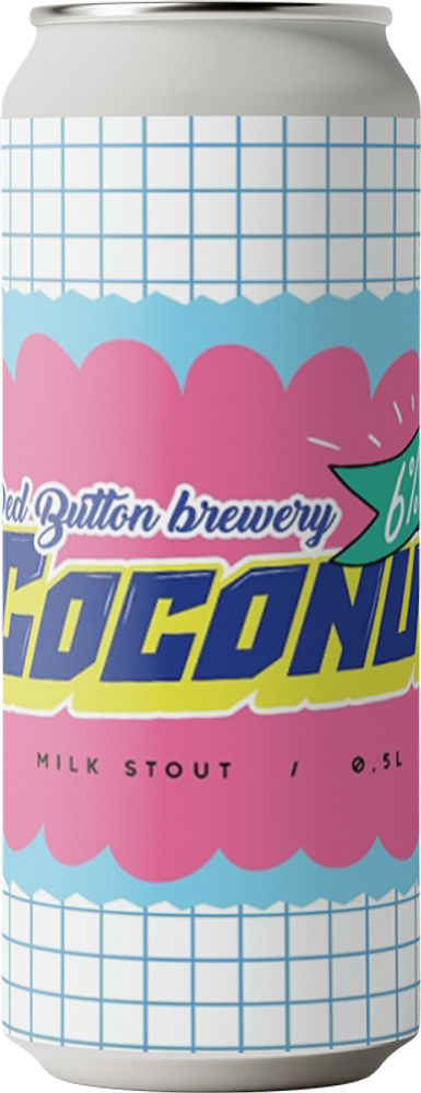 Пиво Рэд Баттон Коконат / Red Button Coconut 0.45 - банка