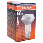 Лампа накаливания зеркальная CONCENTRA R63 SPOT 60W 220V E27 960cd 30° d63x105mm Osram 4052899182264