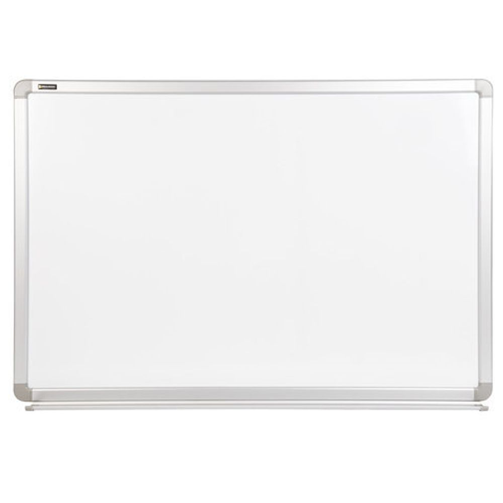 Доска магнитно-маркерная 60х90 см, улучшенная алюминиевая рамка, ГАРАНТИЯ 10 ЛЕТ, BRAUBERG Premium, 231714