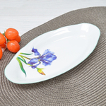 Селедочница 250мм форма Голубка Ирис