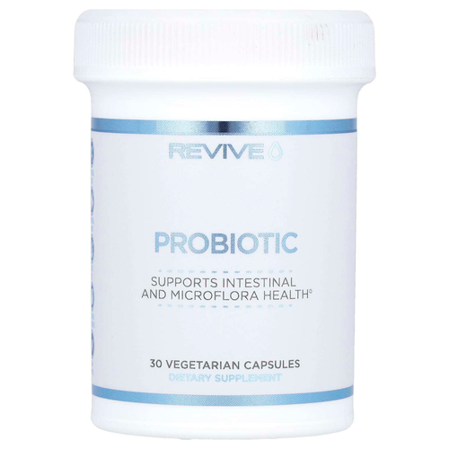 Revive, пробиотик, 30 вегетарианских капсул
