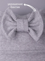 Шапка для девочки с ушками на осень